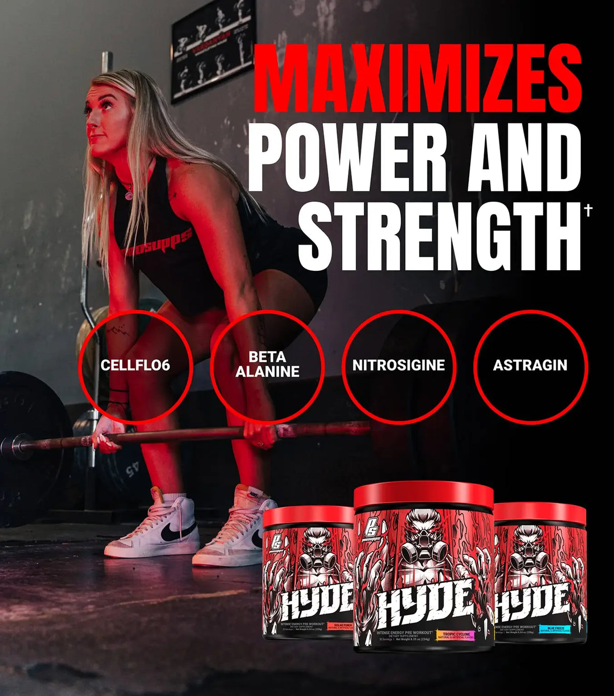 ProSupps Hyde OG Pre-Workout 30 Servicios One Last Rep
onelastrep.cl