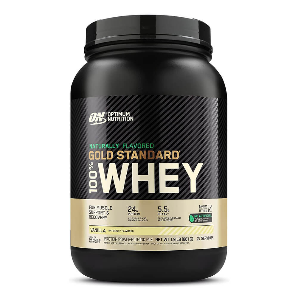 Optimum Nutrition Gold Standard 100% Whey Natural 1.9 Lb Proteínas onelastrep.cl
