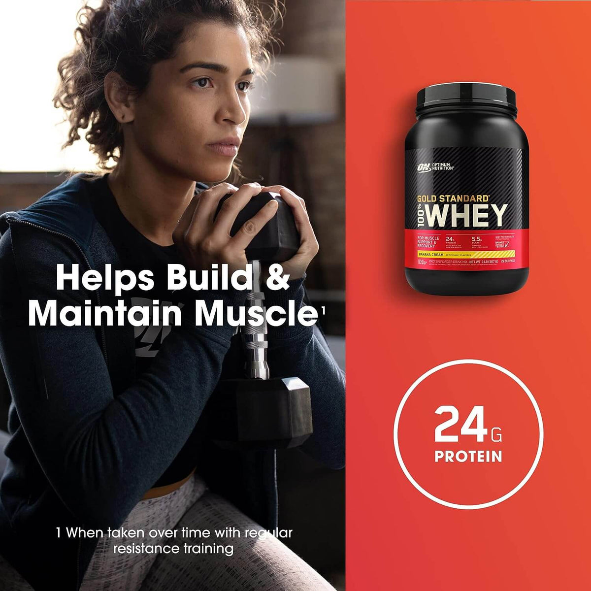 Optimum Nutrition Gold Standard 100% Whey Proteina 2 Lb Proteínas onelastrep.cl