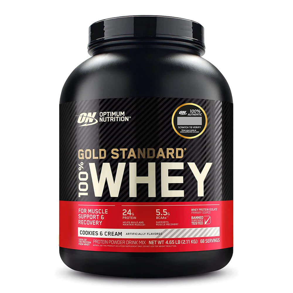 Optimum Nutrition Gold Standard 100% Whey Proteina 4.65 Lb Proteínas onelastrep.cl