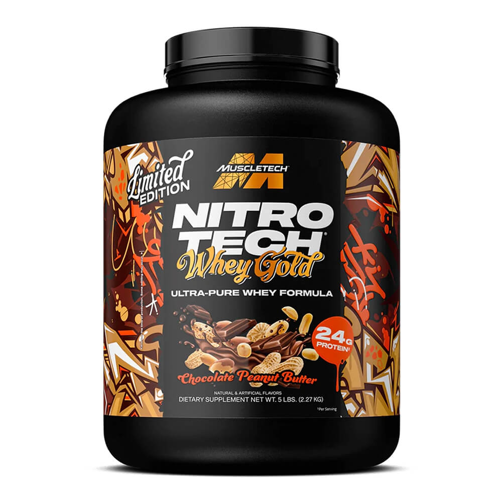 Muscletech Nitro-Tech 100% Whey Gold 5 Lb