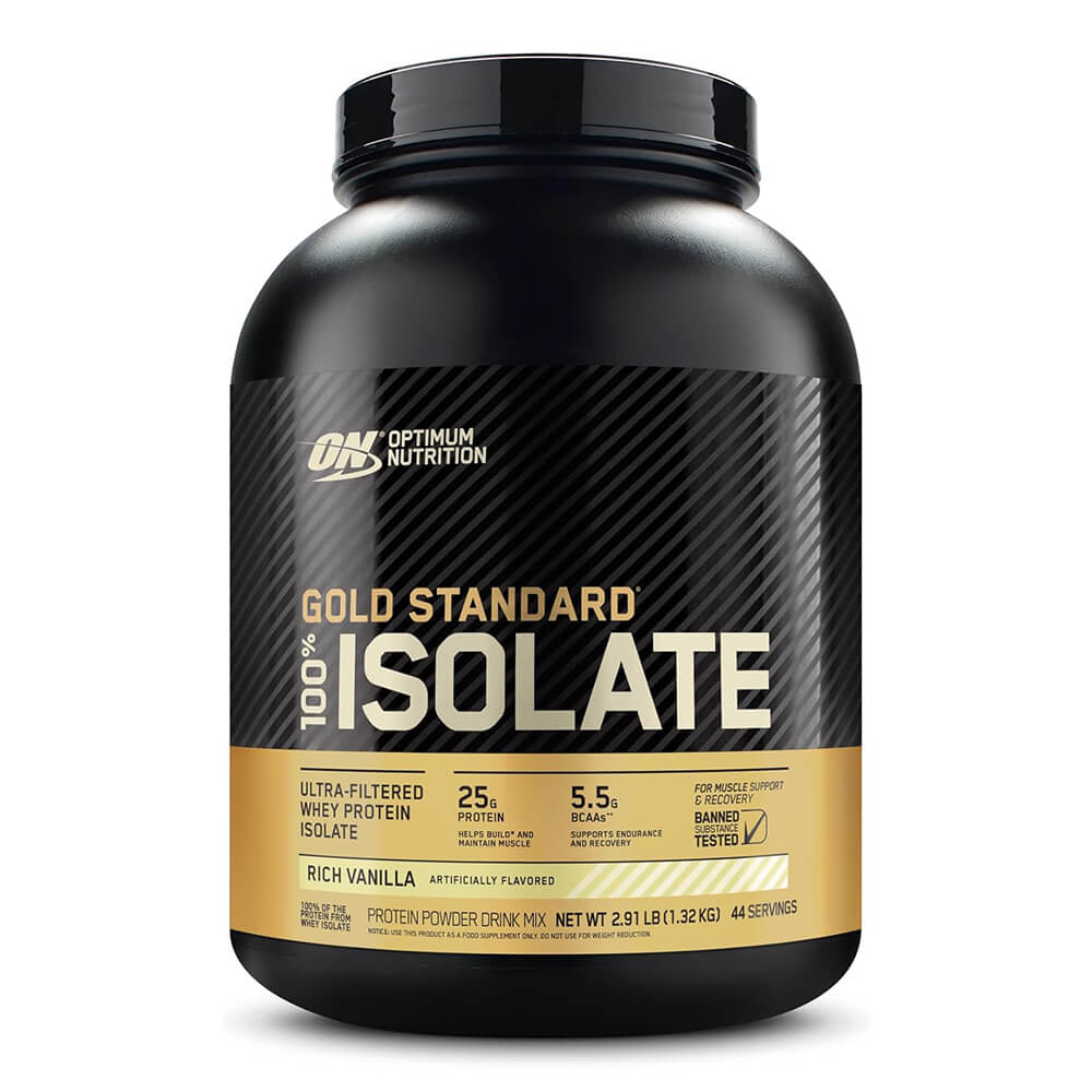 Optimum Nutrition Gold Standard 100% Isolate Proteina 3 Lb