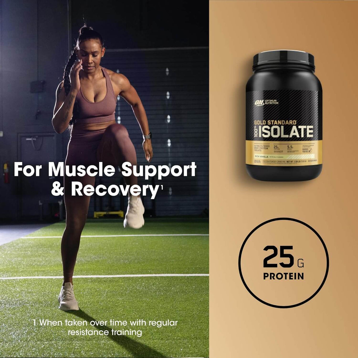 Optimum Nutrition Gold Standard 100% Isolate – Proteína de Suero Hidrolizada 24 Servicios