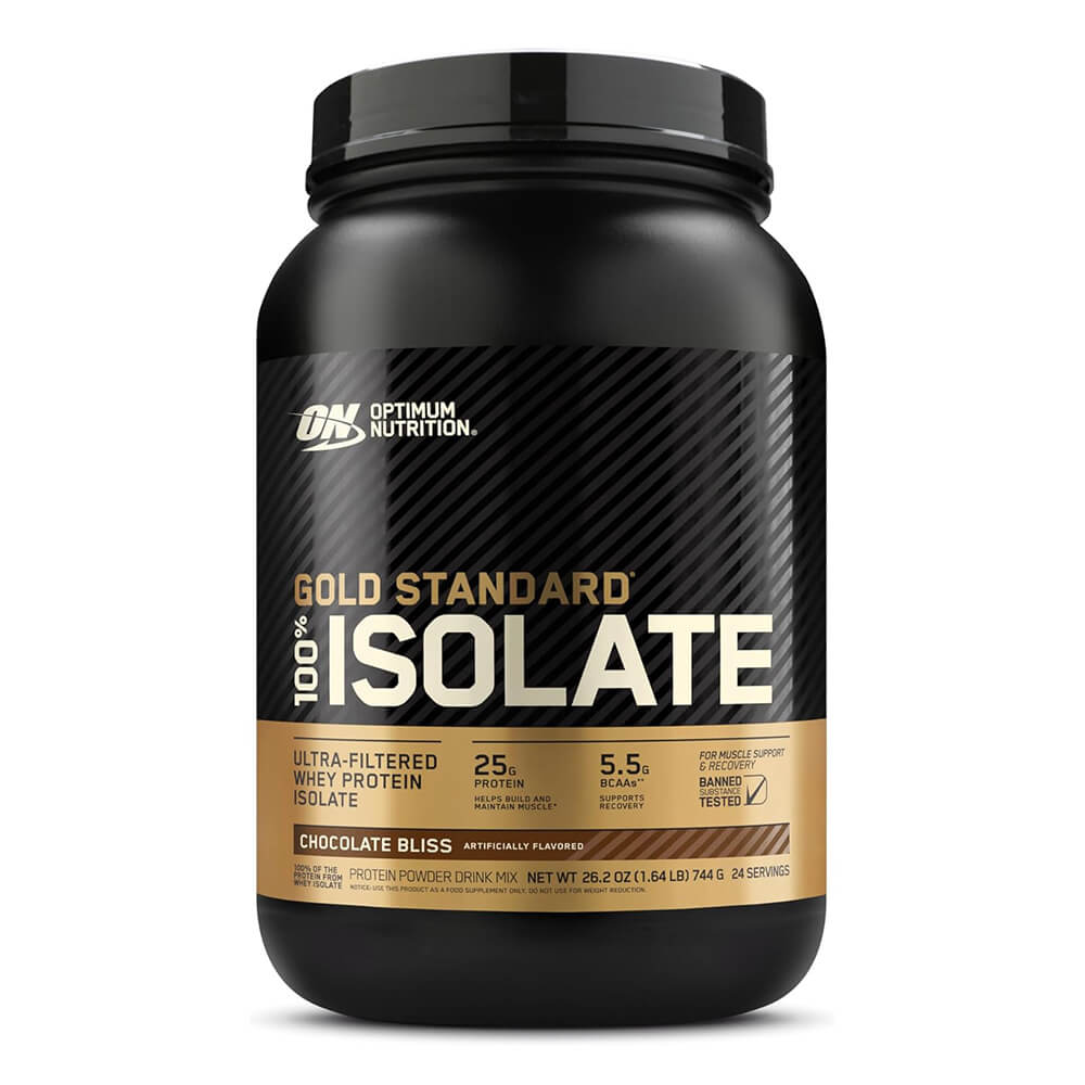 Optimum Nutrition Gold Standard 100% Isolate – Proteína de Suero Hidrolizada 24 Servicios