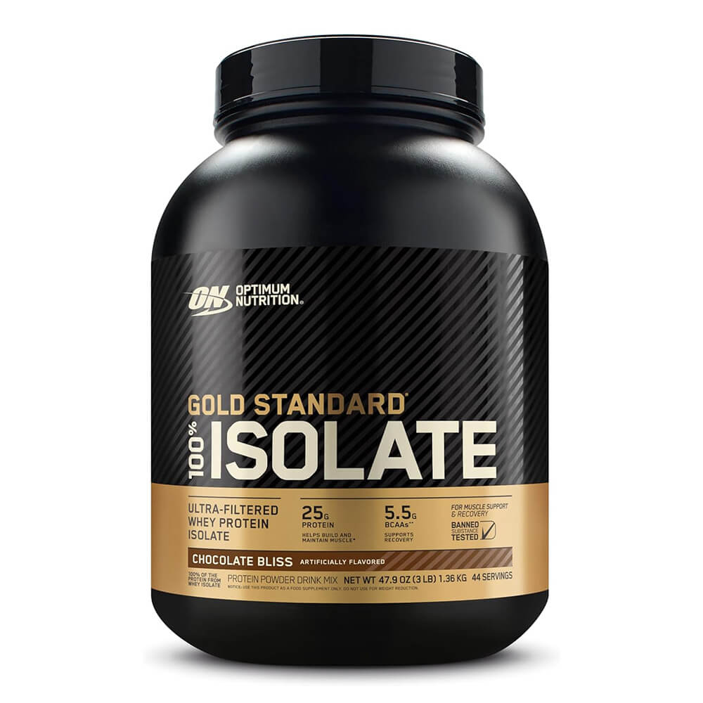 Optimum Nutrition Gold Standard 100% Isolate Proteina 3 Lb