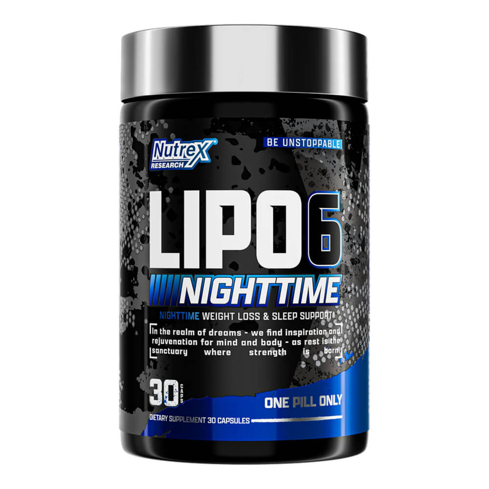 Nutrex Lipo-6 Nighttime Quemador de Grasa Nocturno 30 Caps USA