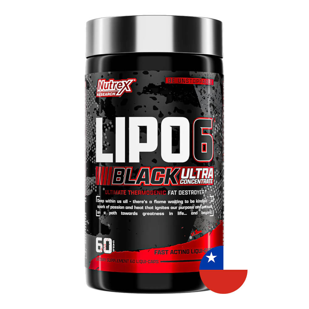 Nutrex Lipo-6 Black UC Quemador de Grasa 60 Capsulas