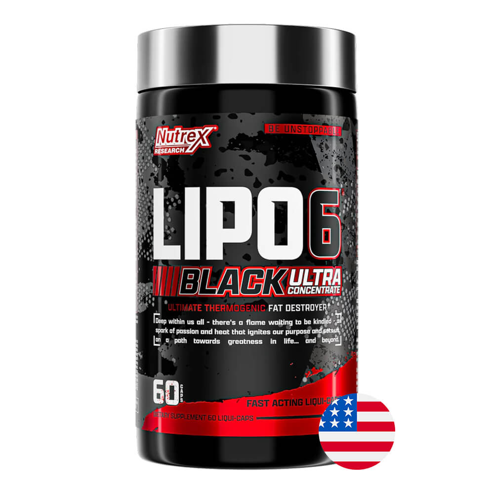 Nutrex Lipo-6 Black UC Quemador de Grasa 60 Caps USA