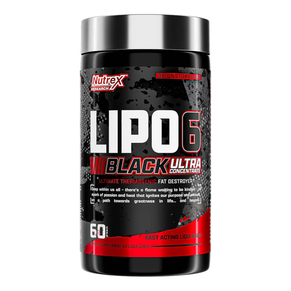 Nutrex Lipo-6 Black UC Quemador de Grasa 60 Capsulas