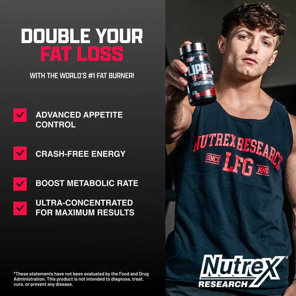 Nutrex Lipo-6 Black UC Quemador de Grasa 60 Capsulas
