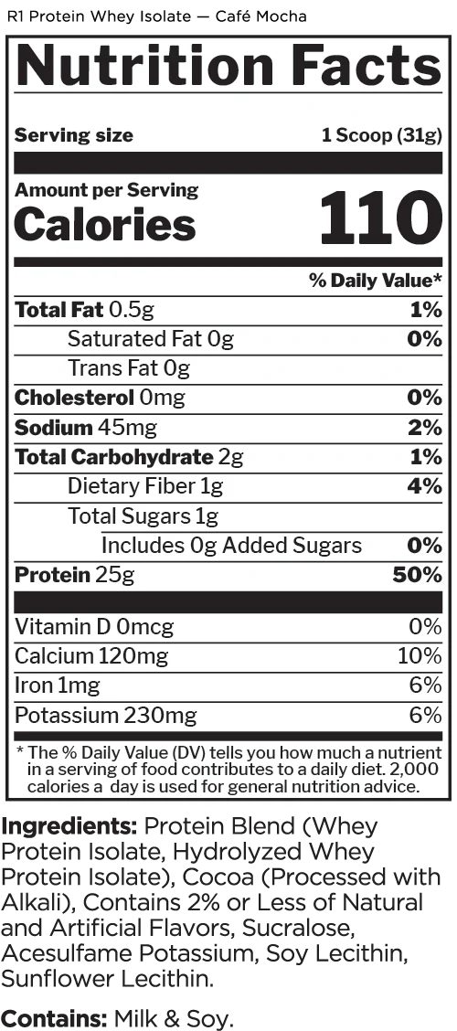 Rule One R1 Protein Whey Isolate [5 lb]