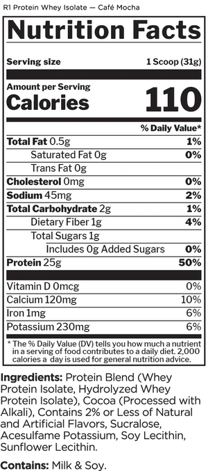 Rule One R1 Protein Whey Isolate [5 lb]