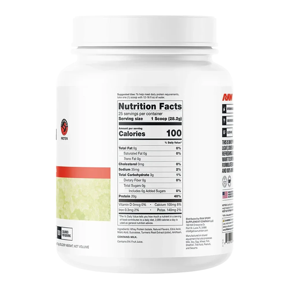 RAW Nutrition - Clear Whey Protein [25 Servicios]
