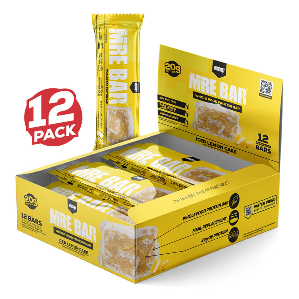 REDCON1 MRE Protein Bar Barras de Proteina Integral 20G