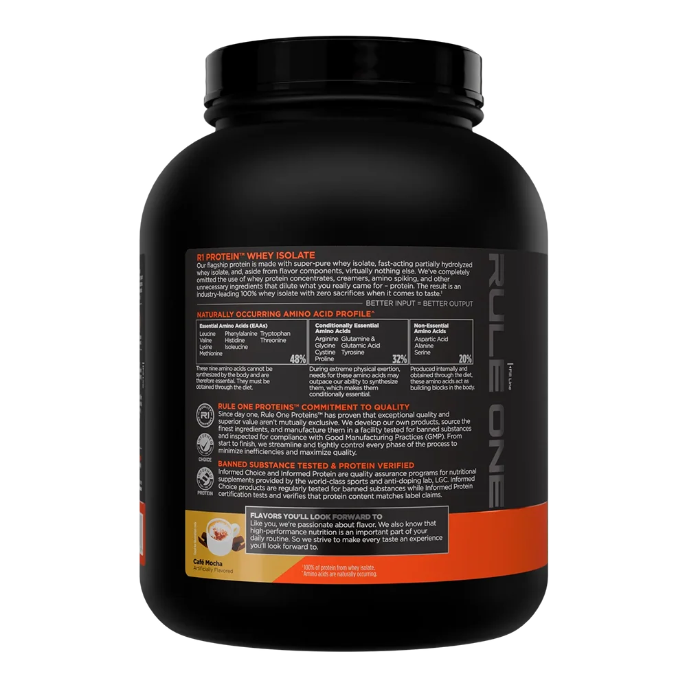 Rule One R1 Protein Whey Isolate [5 lb]
