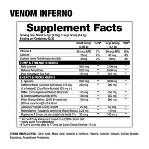 Dragon Pharma VENOM INFERNO High‑Stim Thermogenic Pre‑Workout