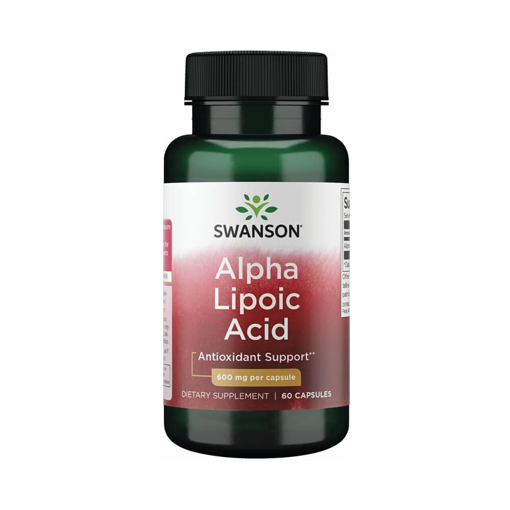 Swanson Alpha Lipoic Acid - 600 mg [60 Capsulas]