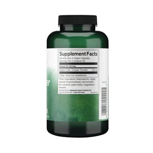 Swanson Apple Cider Vinegar - Higher Strength 625 mg [180 Capsulas Veganas]