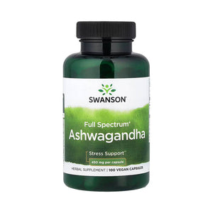 Swanson Full Spectrum Ashwagandha - 450 mg 100 Capsulas