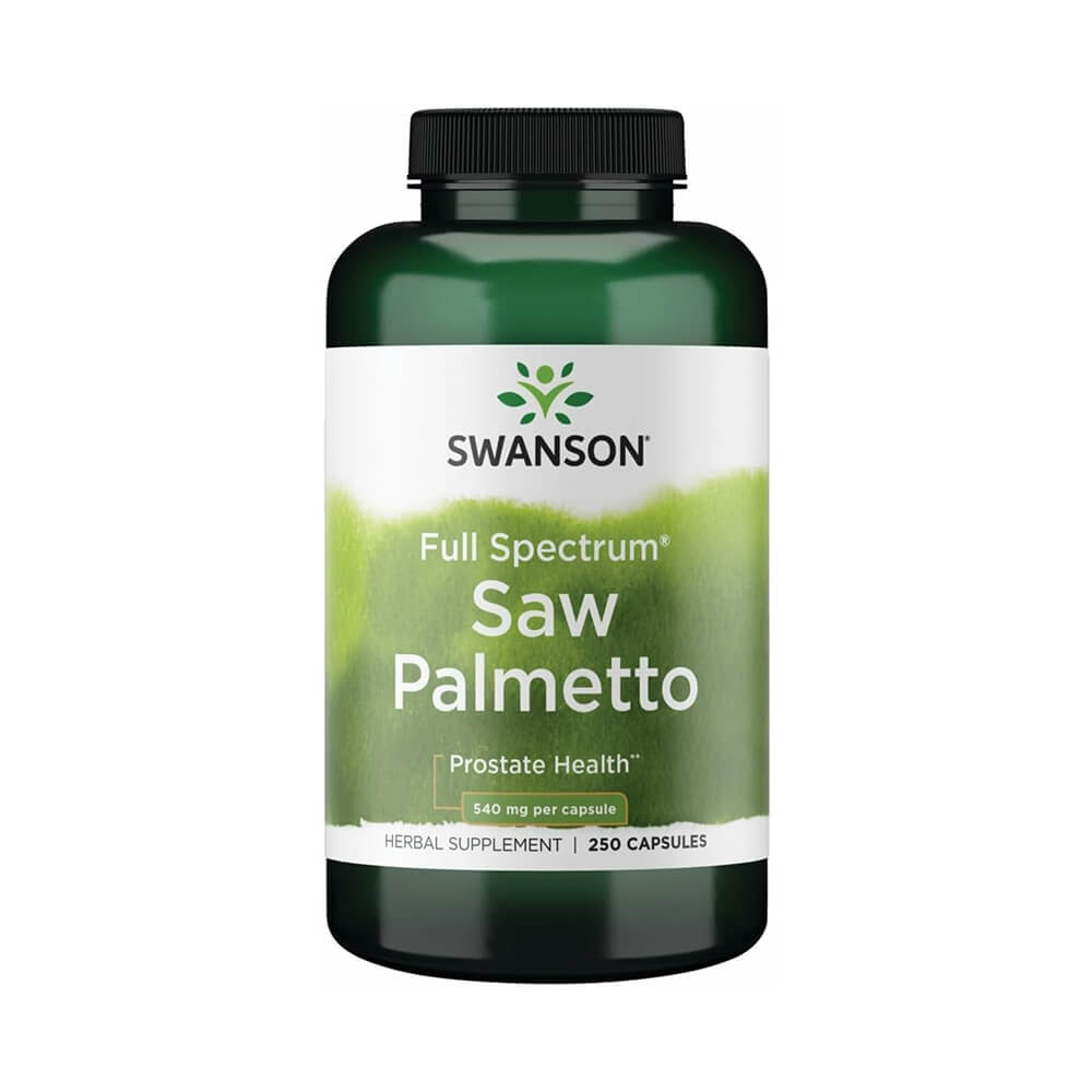 Swanson Full Spectrum Saw Palmetto - 540 mg [100 Capsulas Veganas]