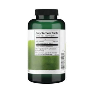 Swanson Full Spectrum Saw Palmetto - 540 mg [100 Capsulas Veganas]