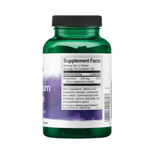 Swanson Magnesium Citrate - Super Strength 112.5 mg [240 Tabletas]