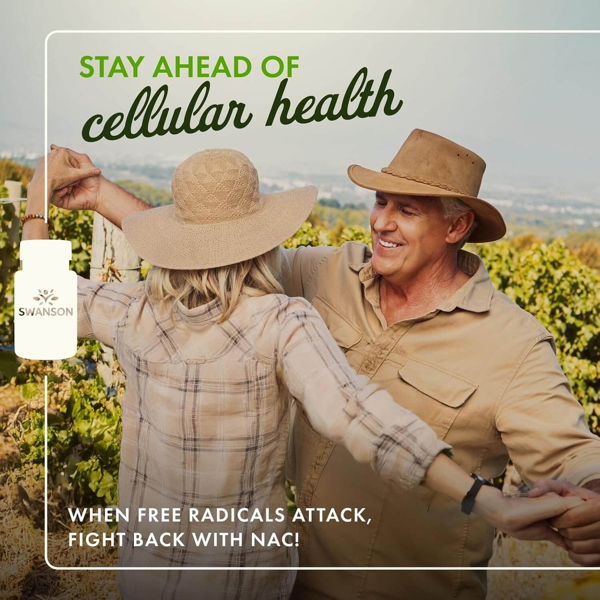 Swanson NAC N‑Acetyl Cysteine - 600 mg [100 Capsulas Veganas]