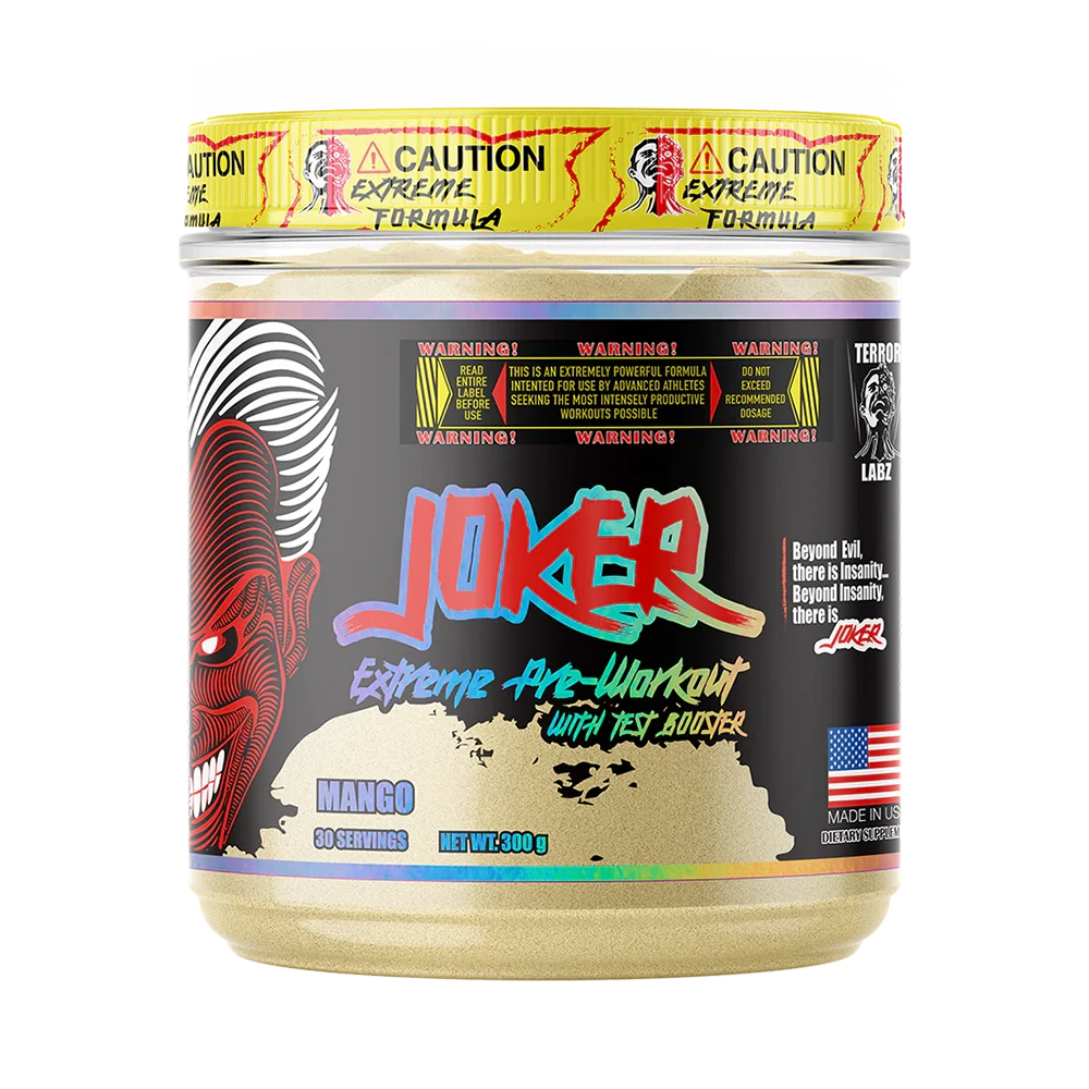 Terror Labz JOKER High Stim Pre‑Workout [300G]