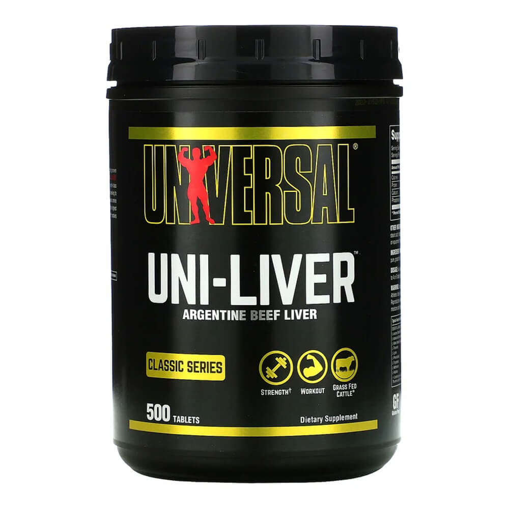 Universal Nutrition Uni-Liver Aminos 500 Tabletas Aminoácidos onelastrep.cl