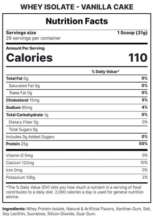 Prosupps Whey Isolate Proteina Aislada 2 Lb