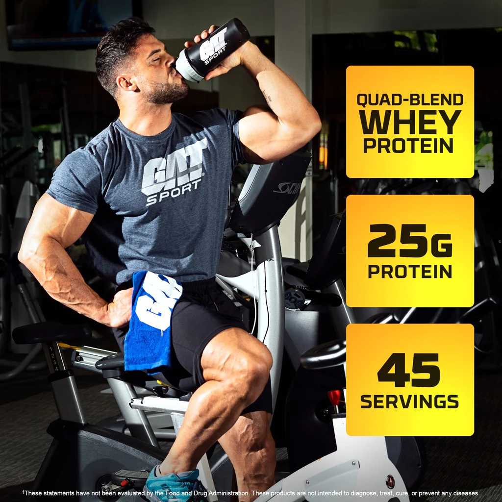 GAT Sport Whey Matrix Quad-Blend Whey Protein Complex 4.5 Lb Proteínas onelastrep.cl
