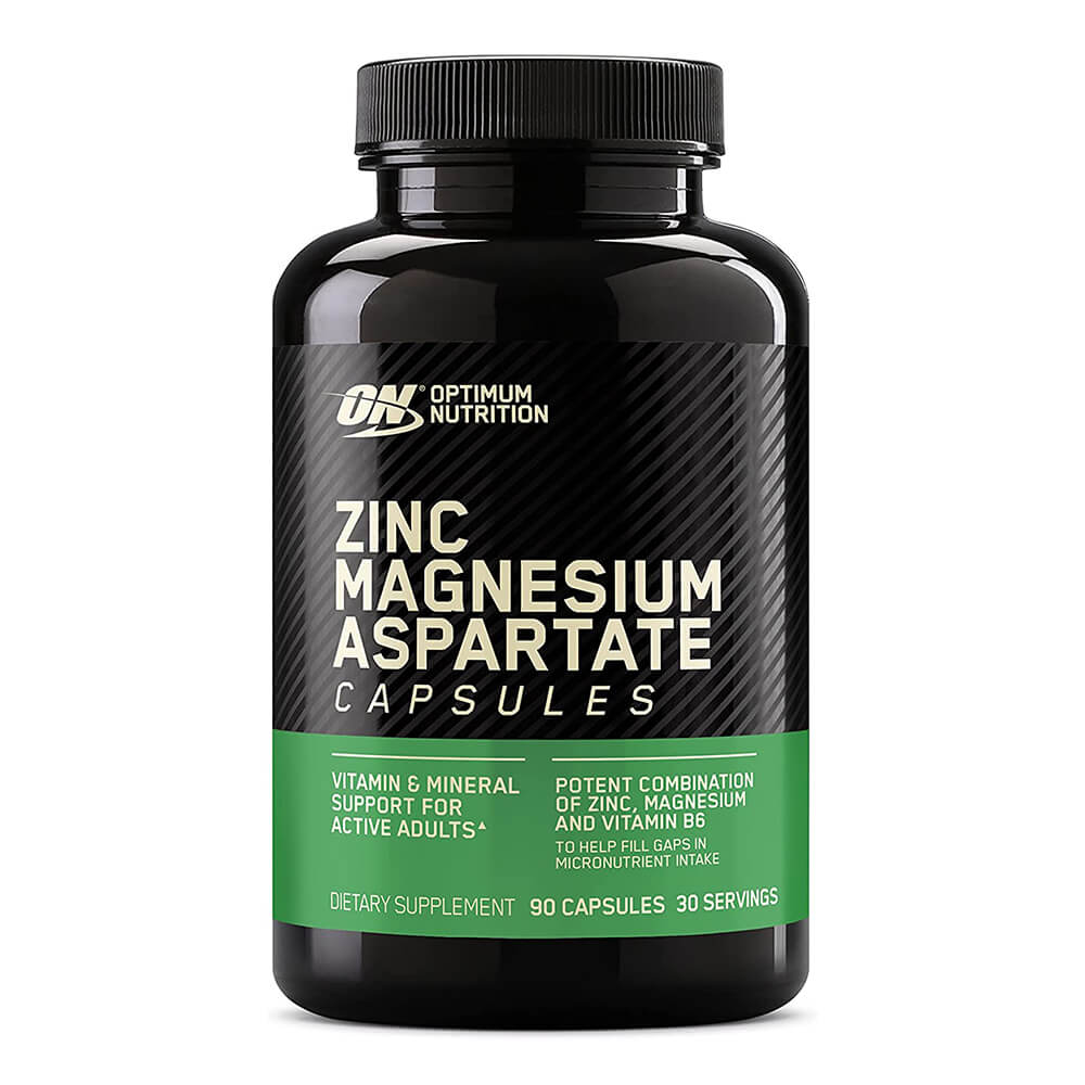 Optimum Nutrition ZMA Zinc Magnesium Aspartate 90 Capsulas ZMA onelastrep.cl
