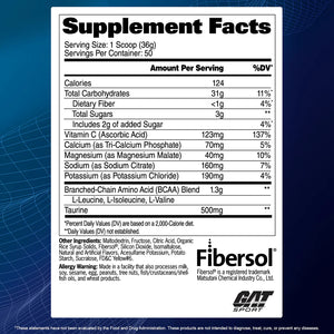 GAT Sport Carbotein Carbohidratos 50 Servicios Carbohidratos onelastrep.cl