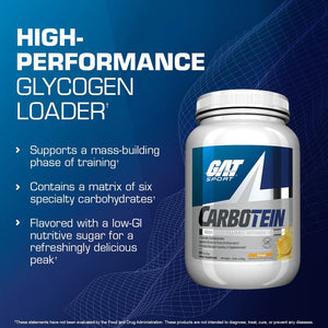 GAT Sport Carbotein Carbohidratos 50 Servicios Carbohidratos onelastrep.cl