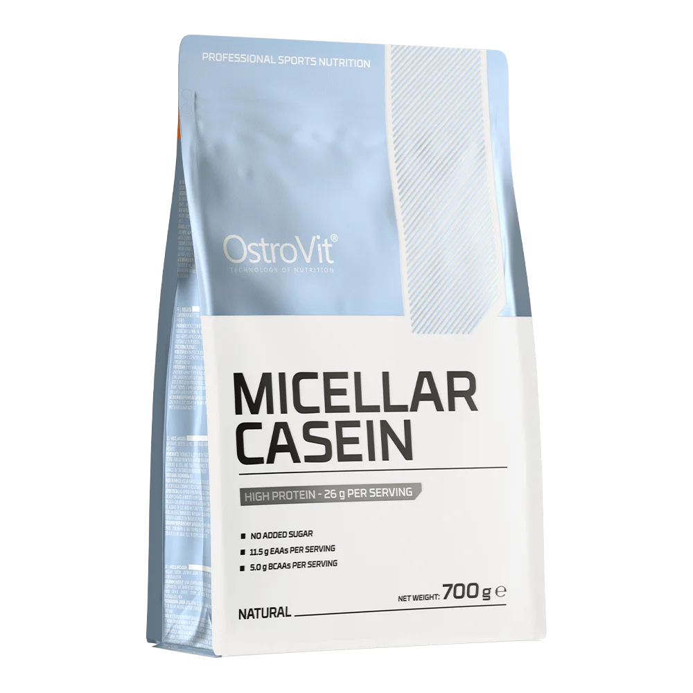 Bolsa de proteína caseína micelar OstroVit Micellar Casein 700 g sabor natural