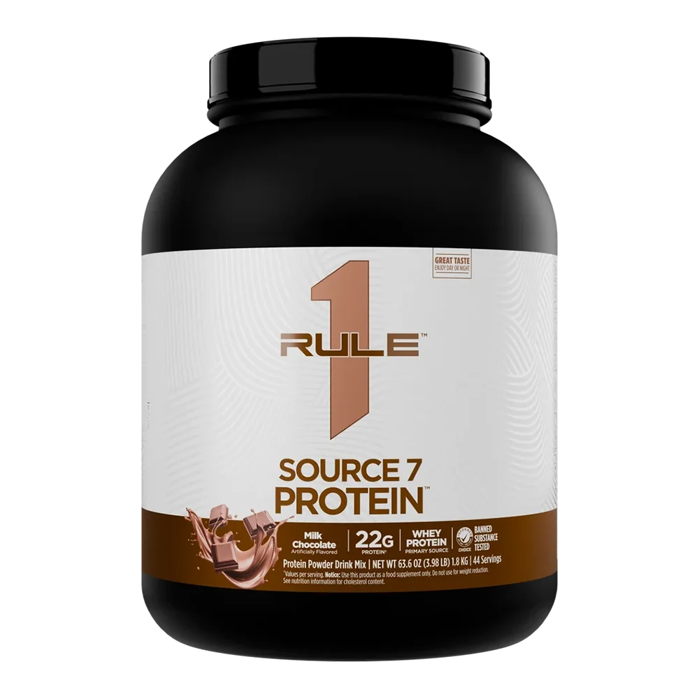 Rule 1 Source 7 Protein - 4 Lb [Mezcla de 7 Proteínas de Absorción Gradual]
