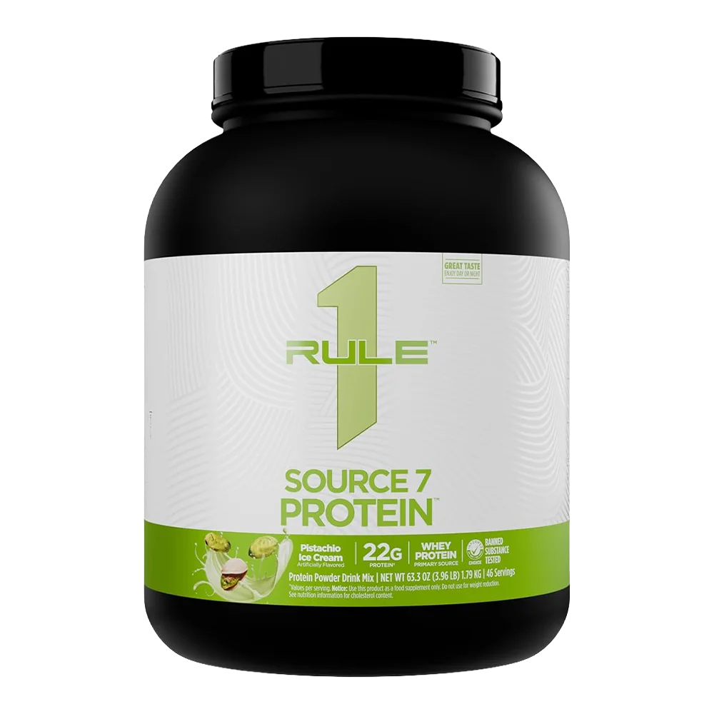 Rule 1 Source 7 Protein - 4 Lb [Mezcla de 7 Proteínas de Absorción Gradual]