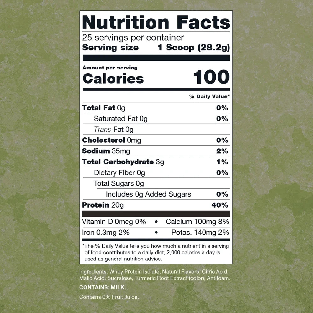 RAW Nutrition - Clear Whey Protein [25 Servicios]
