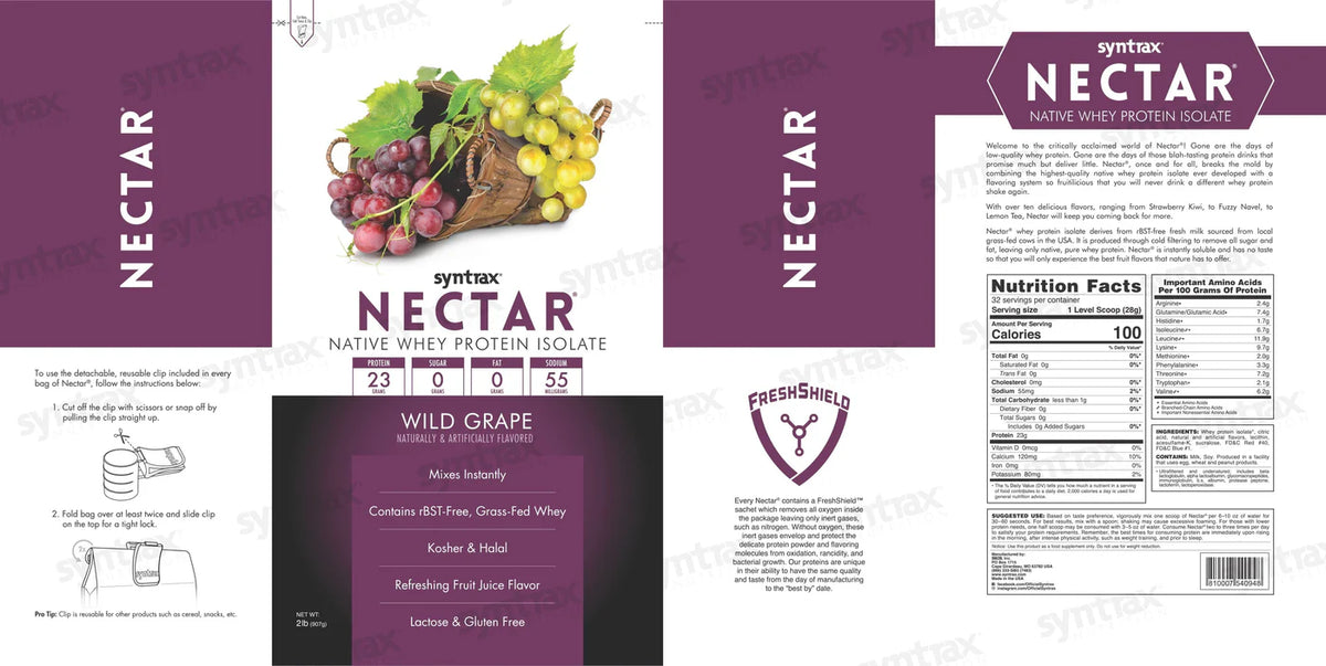 Proteina Aislada Syntrax Nectar 2 Lb