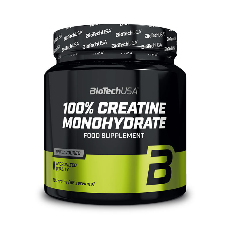 BioTechUSA 100% Creatine Monohydrate Creatina 300 Gr Creatinas onelastrep.cl