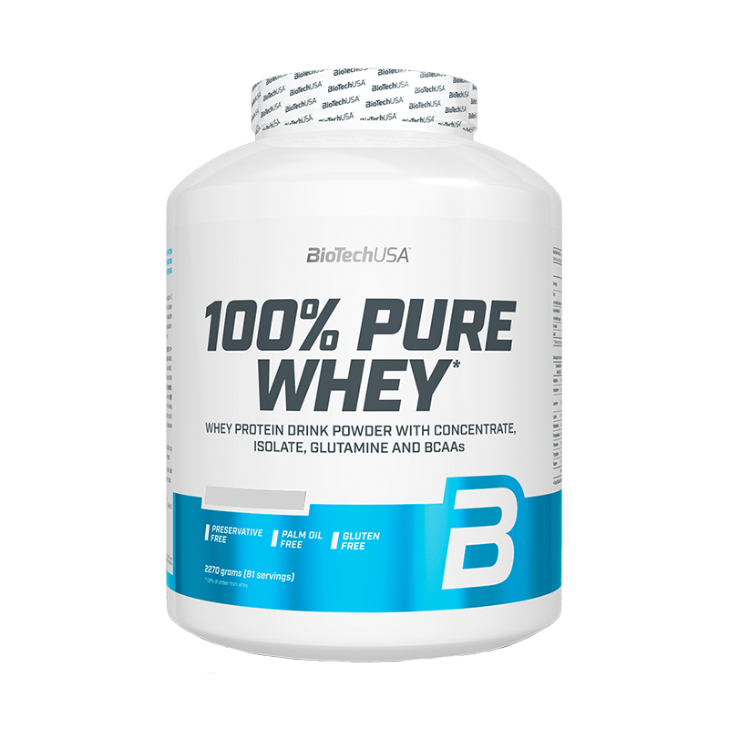 BioTechUSA 100% Pure Whey Proteina 5 Lb Proteínas onelastrep.cl