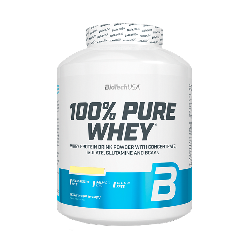BioTechUSA 100% Pure Whey Proteina 5 Lb Proteínas onelastrep.cl