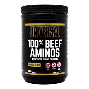 Universal Nutrition 100% Beef Aminos 200 Tabletas Aminoácidos onelastrep.cl