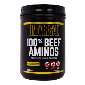 Universal Nutrition 100% Beef Aminos 400 Tabletas Aminoácidos onelastrep.cl