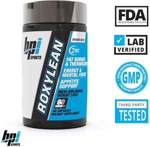 Bpi Sports Roxylean Quemador de Grasa 60 Capsulas Quemador de Grasa Termogénico onelastrep.cl