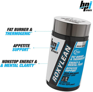 Bpi Sports Roxylean Quemador de Grasa 60 Capsulas Quemador de Grasa Termogénico onelastrep.cl