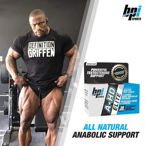 Bpi Sports A-HD Elite Aumento Natural Testosterona 30 Cápsulas Precursor Natural Testosterona onelastrep.cl