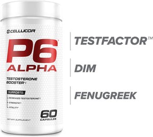 Cellucor P6 Alpha Precursor Natural Testosterona 60 Capsulas Precursor Natural Testosterona onelastrep.cl