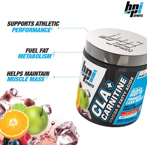 Bpi Sports CLA + Carnitine Quemador 50 Servicios Quemador de Grasa Lipotrópico onelastrep.cl