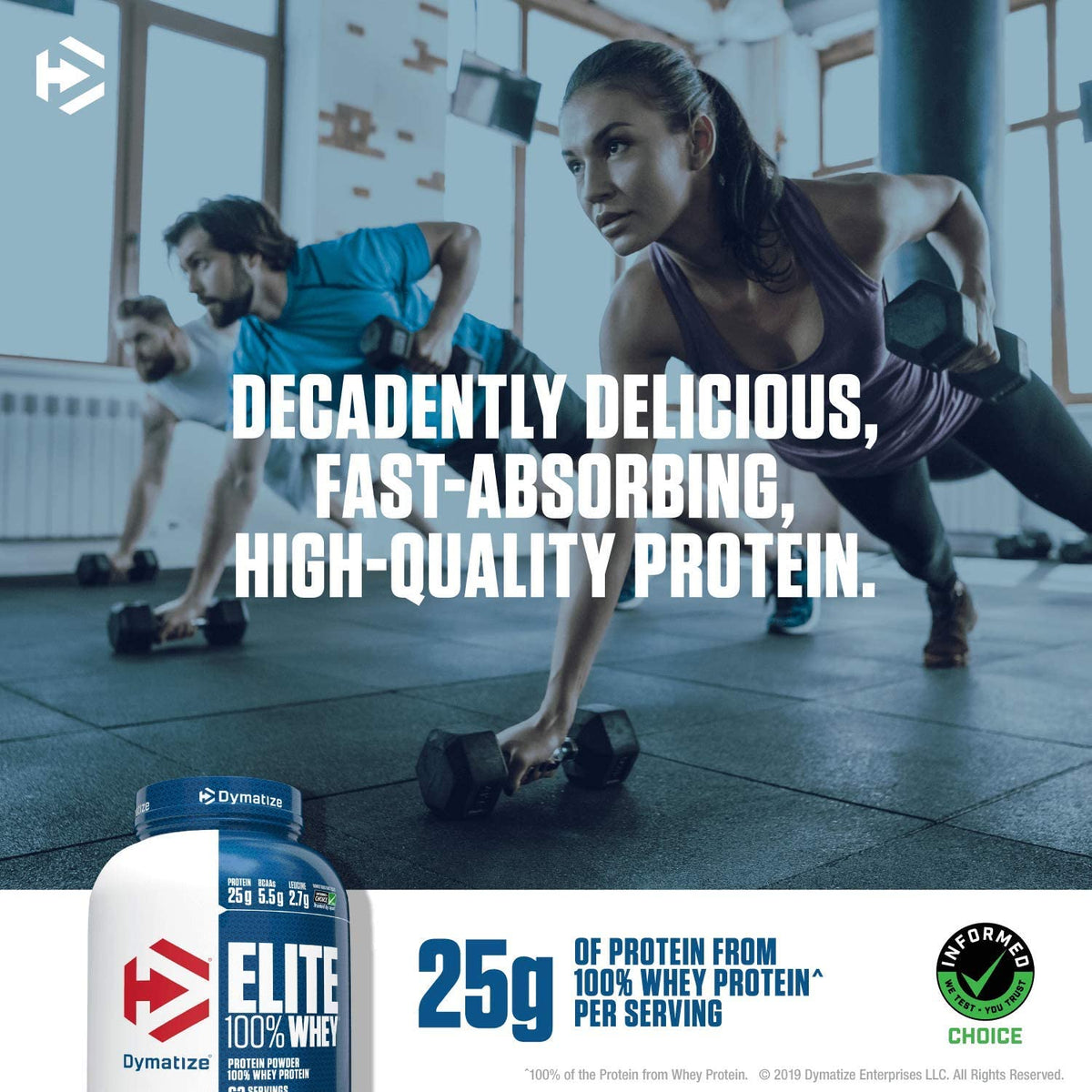 Dymatize Elite 100% Whey Proteina 5 Lb Proteínas onelastrep.cl